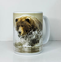Chase Your Dreams 15 oz mug - Donna Feledichuk Wildlife Photography