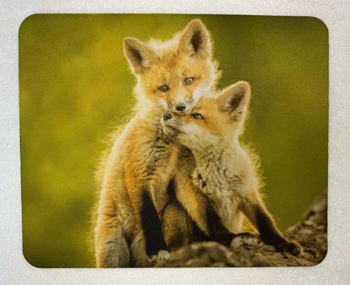 Luminous Watch Wildlife Photography Mousepad - Donna Feledichuk Wildlife Photography