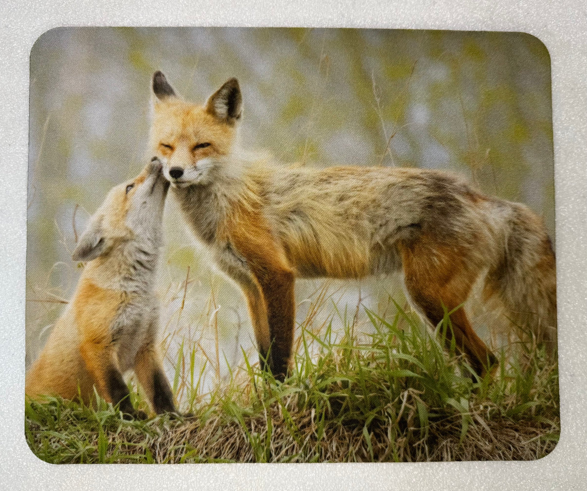 I Love You Mom Wildlife Photography Mousepad - Donna Feledichuk Wildlife Photography