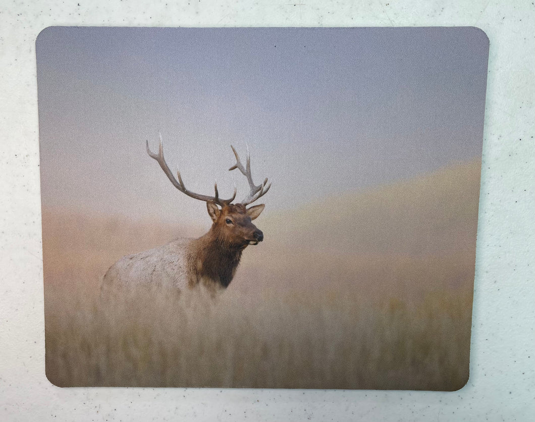Meadow Elk  Wildlife Photography Mousepad