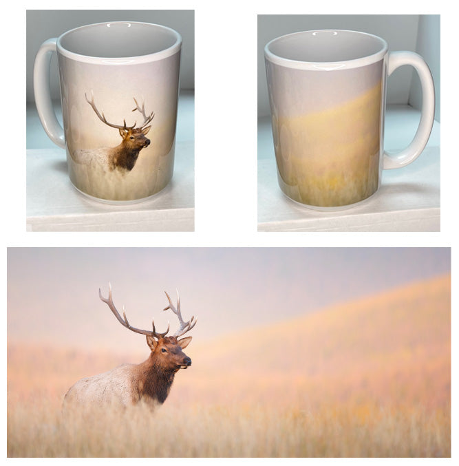 Meadow Elk 15 oz mug