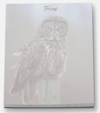 Focus - Fine Art Wildlife Photography Notepad - Donna Feledichuk Wildlife Photography